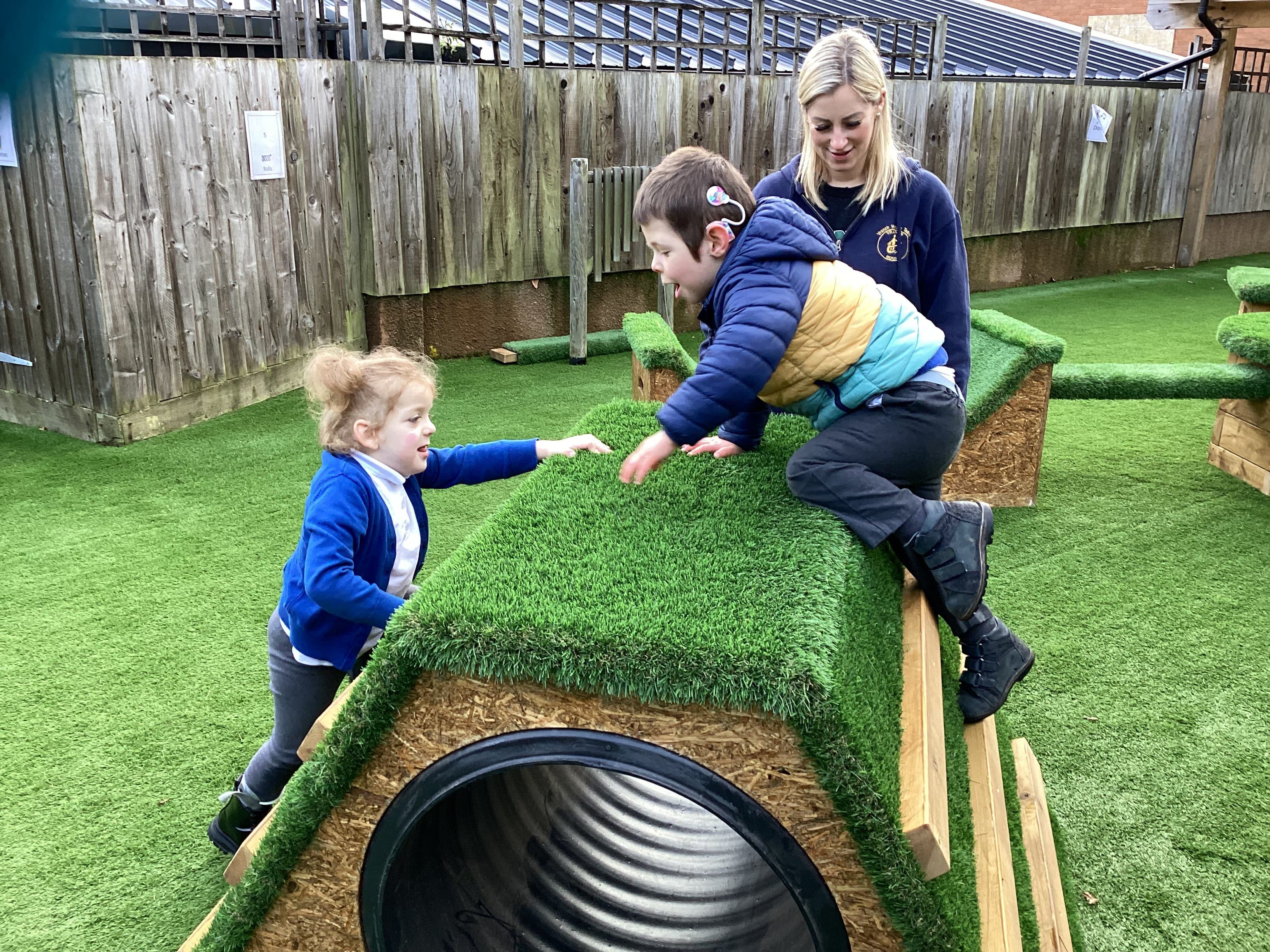 Children at Vranch House